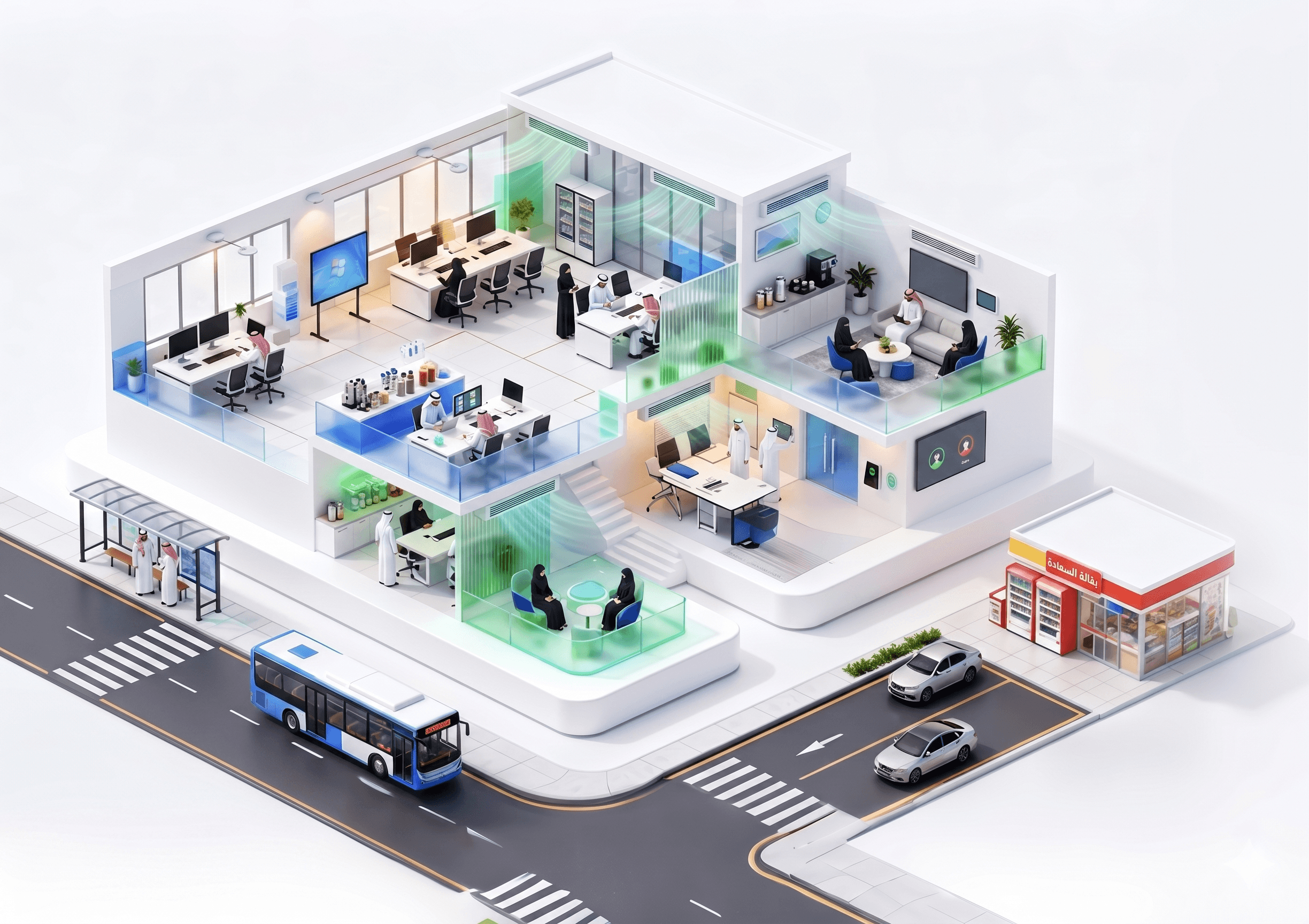 المباني الذكية (Smart Buildings)